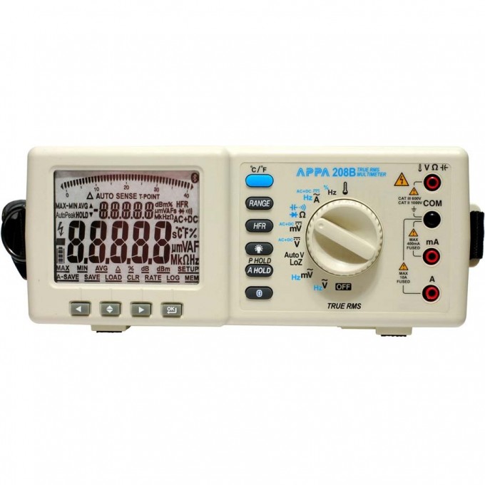 Мультиметр цифровой настольный APPA с TrueRMS и USB/Bluetooth 208B
